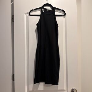 Zara Black Halter Mini Dress